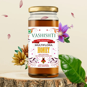 Raw Treasures - Multi Flora Honey Honey Vashishti