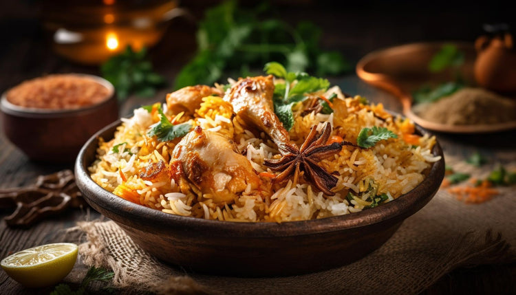 Ghee Chicken Biryani