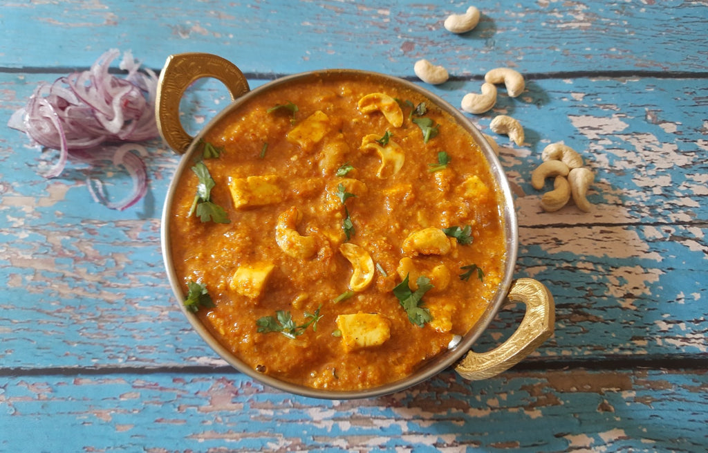 Vashishti Delight: Creamy Paneer Cashew Curry