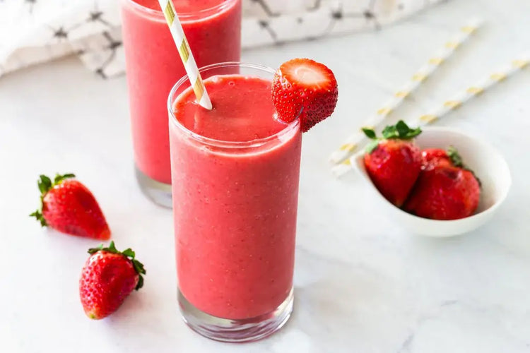 Honey Strawberry Smoothie