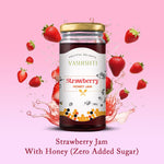 Strawberry Jam with Honey (Zero Added Sugar)