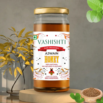 Raw Treasures - Ajwain Honey Honey Vashishti 