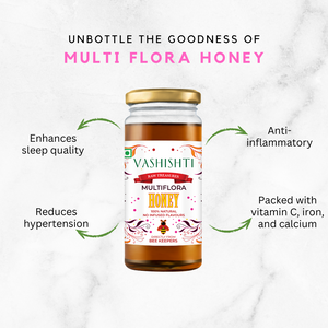 Raw Treasures - Multi Flora Honey