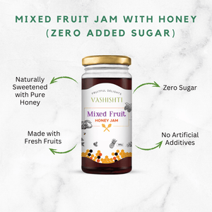 Mixed Fruit Jam with Honey (Zero Added Sugar)