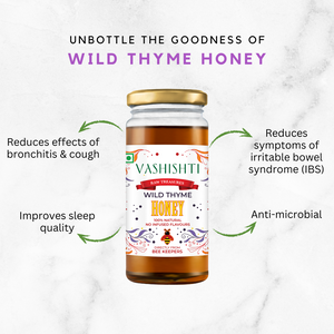 Raw Treasures - Wild Thyme Honey