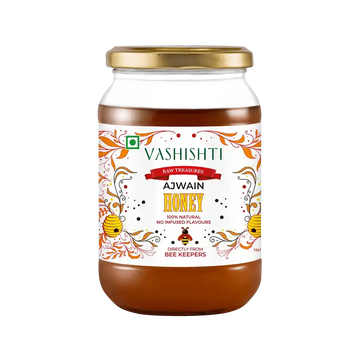 Raw Treasures - Ajwain Honey Honey Vashishti 600g 