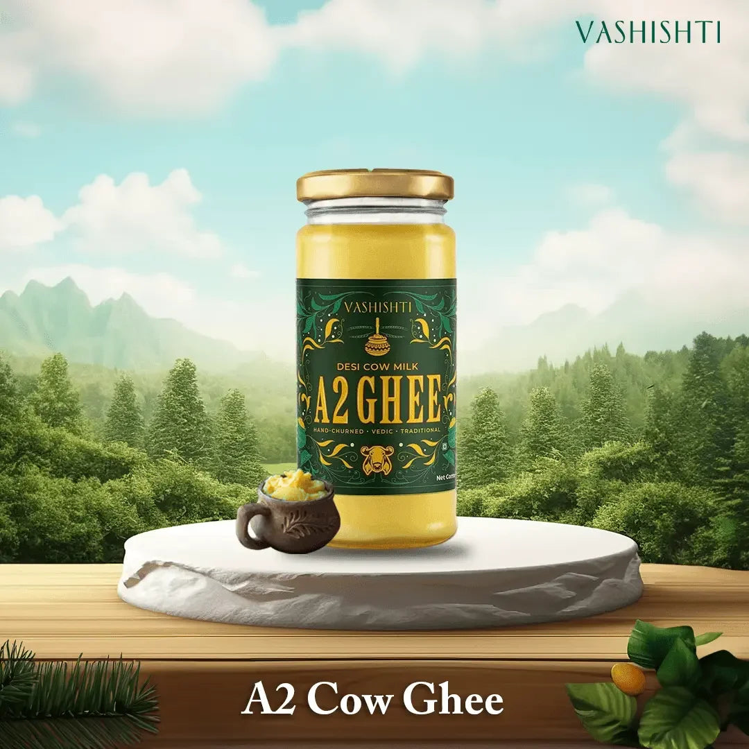 100% Pure A2 Desi Cow Ghee Ghee Vashishti 