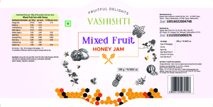 Mixed Fruit Jam with Honey (Zero Added Sugar)