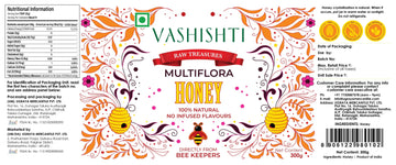 Raw Treasures - Multi Flora Honey Honey Vashishti 