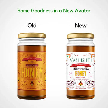 Raw Treasures - Multi Flora Honey Honey Vashishti 