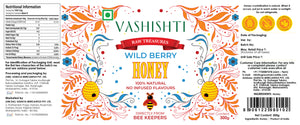 Raw Treasures  - Wild Berry Honey
